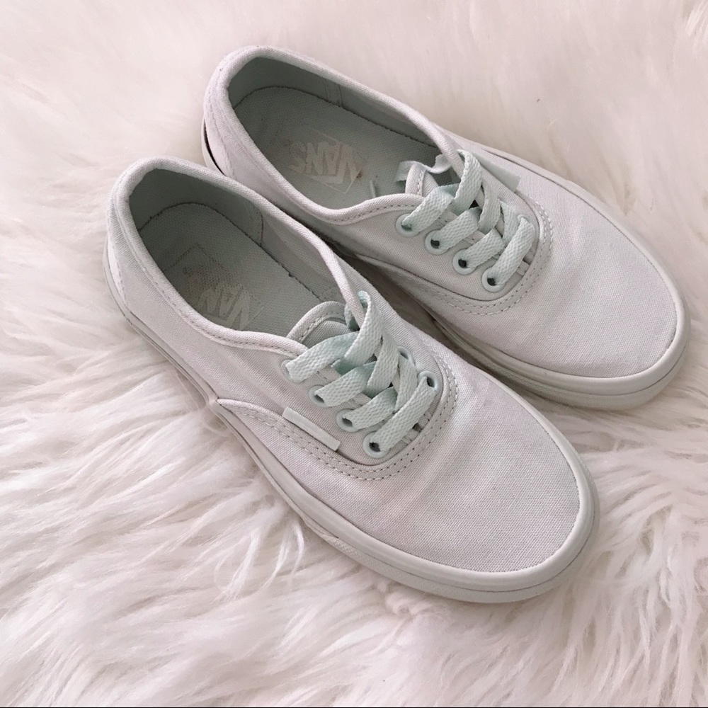 Vans Mint Green kids sneakers